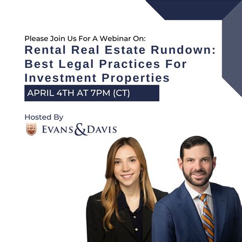 Evans & Davis on LinkedIn: Join Evans & Davis Partner Landon Long and ...