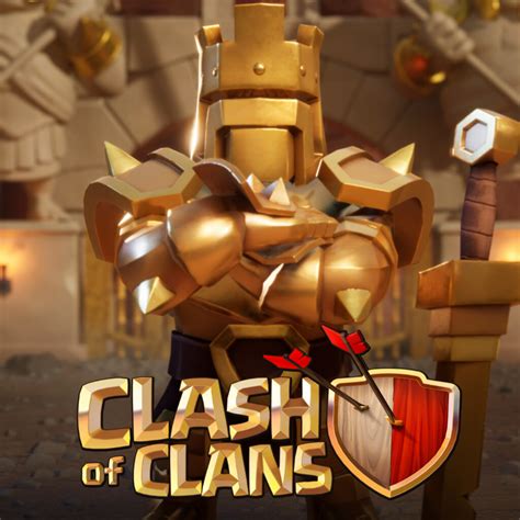 ArtStation - Clash of Clans : League Barbarian King Animation