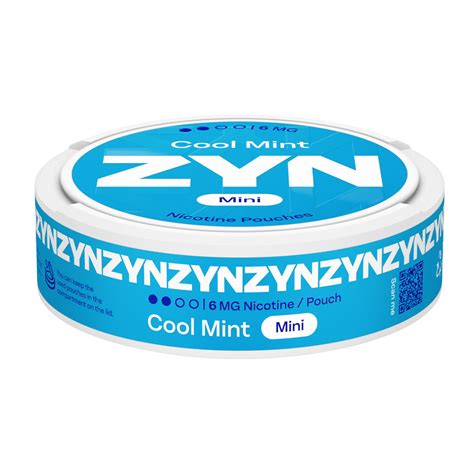 Buy ZYN COOL MINT Mini Strong Can - Strong Nicotine Pouches | UK