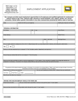 Fillable Online Download an application form - getRecords Fax Email ...