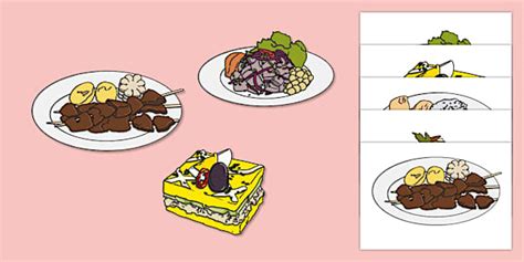 Recortables: Comidas típicas del Perú | Twinkl