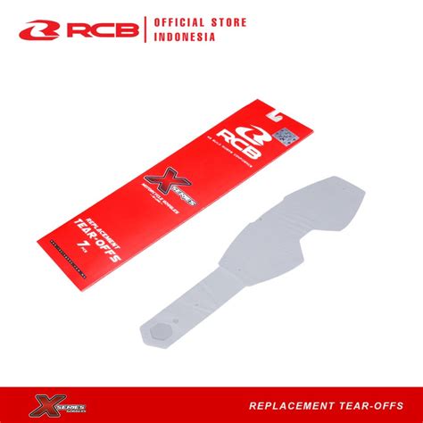 RCB RACING BOY GOGGLES TEARS OFF(7pcs/pack) – SPARIFY