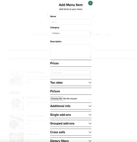 Image result for Menu Import Code
