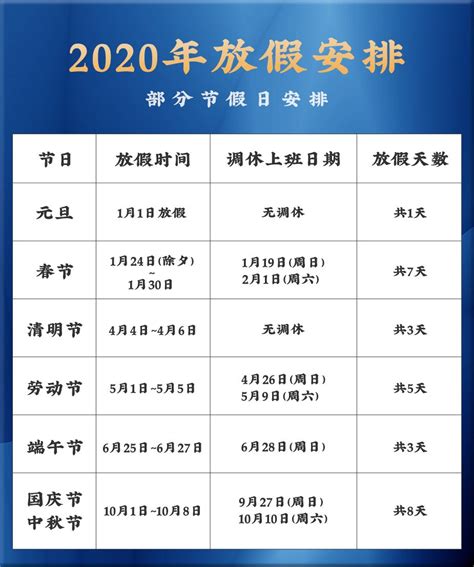 最新2021年节假日放假安排时间表(官方版)- 广州本地宝