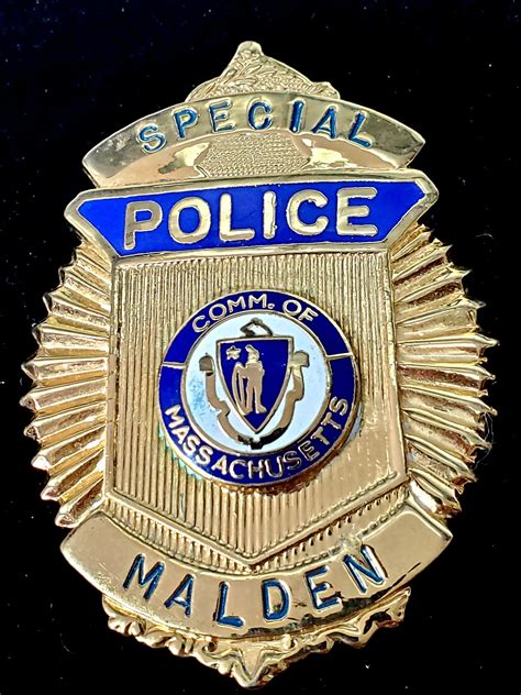 Malden Massachusetts Special Police - COLLECTORS-BADGES.COM