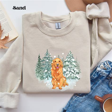 Golden Retriever Sweater, Dog Christmas Sweater, Xmas Gift for Dog ...