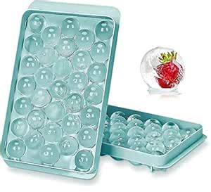 Buy Nexellar Round Ice Cube Tray Ball Maker - 1pcs Freezer Ice Ball ...