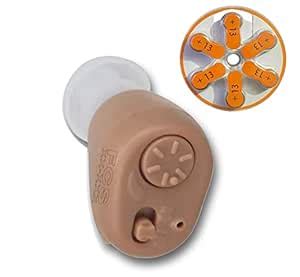 FCS K-86 Instant fit ITC Hearing Aid, Sound Amplifier Listening Device ...