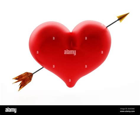 Arrows through heart hi-res stock photography and images - Alamy