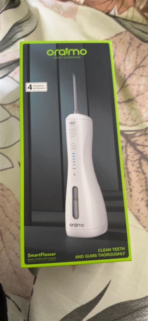 Oraimo Power Water Dental Flosser for Teeth,Smart Cordless Oral ...