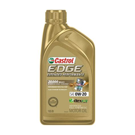 Buy Castrol Edge Extended Performance 0W-20 Advanced Full Synthetic ...