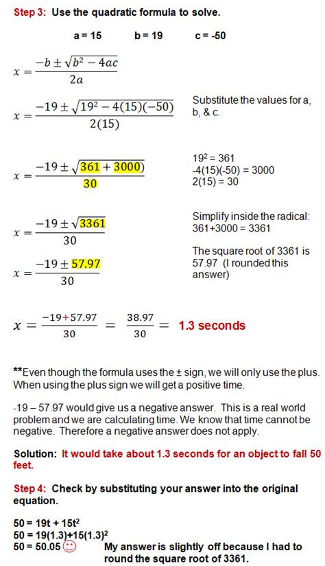 Image result for How to Use Quadratic Formula