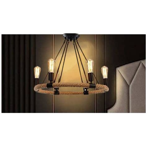 Buy kinis metal 6 Light Vintage Jhoomar/Chandelier/Jhoomar Hanging ...