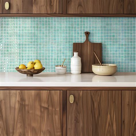 Mosaic Ocean Sapphire Peel & Stick Wall Tile | Fancytiles – Fancyfix ...