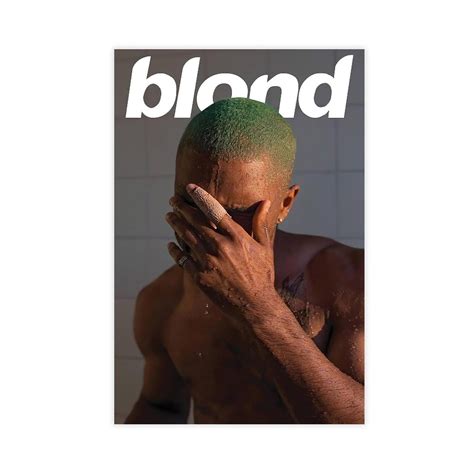 Frank Ocean Poster Blonde Album Cover Poster Canvas Poster Bedroom ...