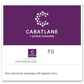 CaratLane - Instant Voucher : Amazon.in: Gift Cards