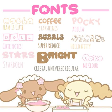 ˗ˏˋ ʚ ɞ ́ˎ˗ FONTS ¡! | Cute fonts list, Cute fonts handwriting dafont ...