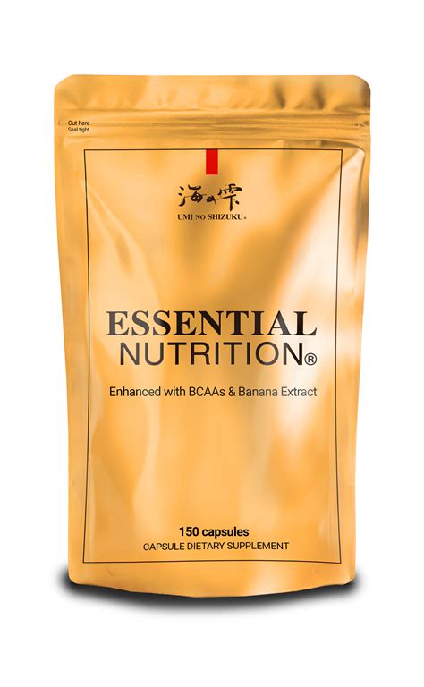 Unlocking Essential Nutrition With Umi No Shizuku