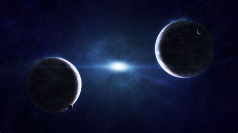 Download wallpaper 3840x2160 planets, light, shadow, stars, space 4k ...