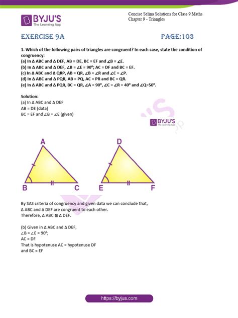 Image result for Class 9 Math Solution Triangles