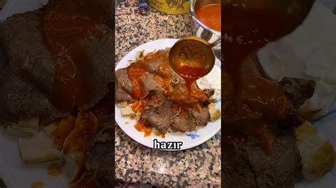 Gerçek Soslu: Pratik İskender Kebap Tarifi #food #tarif #yemektarifleri ...