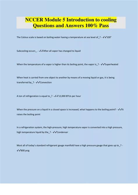 Image result for Nccer Module 5