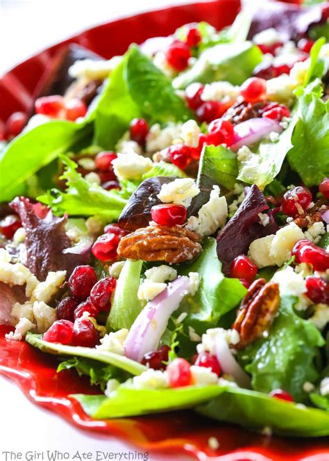 Pomegranate Feta Salad | The Girl Who Ate Everything