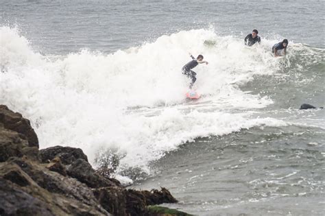 Surfing the Jetty - Newport Beach News