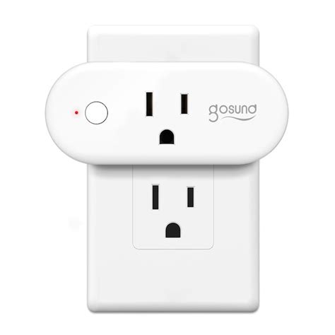 Gosund Smart Plug 120-Volt 1-Outlet Indoor Smart Plug at Lowes.com
