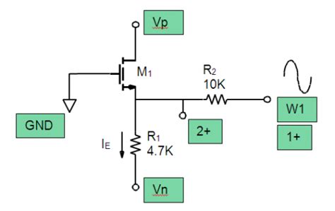 Activity: The Source follower (NMOS) - ADALM2000 [Analog Devices Wiki]