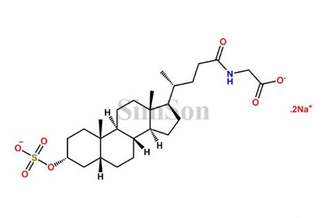 3-Sulfoglycolithocholic Acid Disodium Salt | CAS No- 64936-82-9 ...