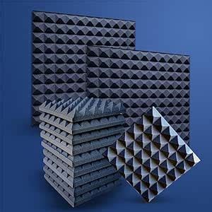 COZYMATE Sound Proof Foam - 12 Pcs, Acoustic Panels, Wall Sound ...