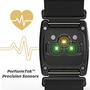 Scosche Rhythm 24, Premium Heart Rate Strap/Band, Real-Time Heart Rate ...