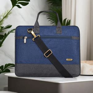 Flipkart.com | LOREM BG34 Blue & Grey Color Briefcase Laptop Bag Cross ...