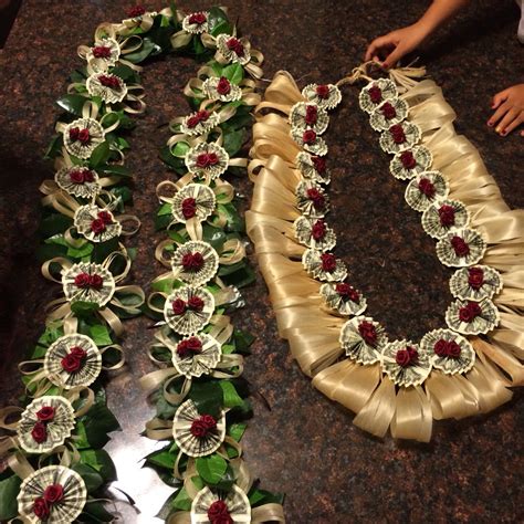 Kahoa Paanga & Maili | Graduation Leis DIY Ribbons | Hawaiian lei ...
