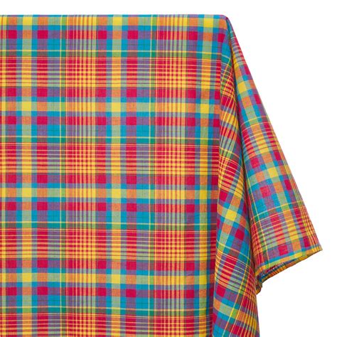 Madras Plaid Fabric (Style 2023) | Fabric Wholesale Direct