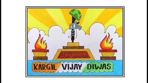 Kargil Vijay Diwas: Poster Drawing Ideas For Students