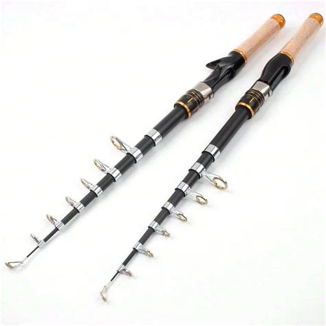 1.8m 2.1m Carbon Fish Rods Small Size Portable Telescopic Fishing Rod ...