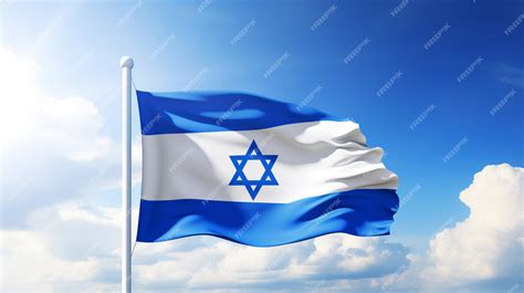 Premium Vector | Israel flag vector background