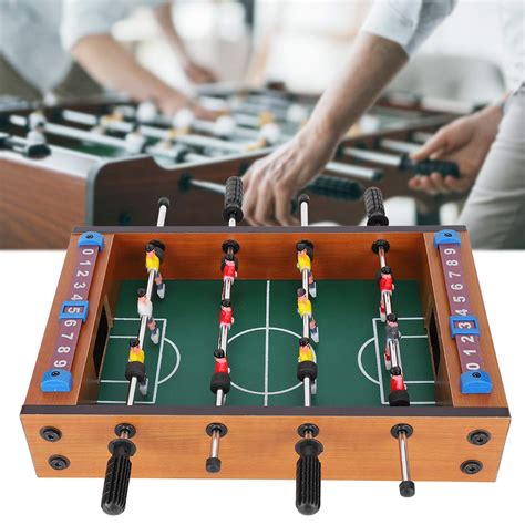 Ubersweet® Foosball Table, Mini Tabletop Wooden Soccer Game Table ...