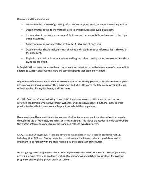 Image result for Documentation in Research Example