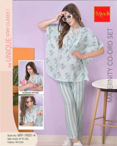 Maternity Long Gowns – MINELLI FASHION