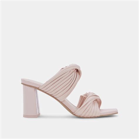 PILTON Heels Light Pink Stella | Women's Light Pink Heels– Dolce Vita ...