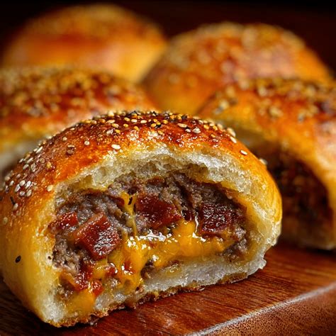 Easy Beef Bacon Cheeseburger Bombs Recipe - With Nora