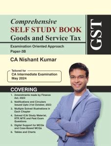 Comprehensive Self Study Book Goods and Service Tax | CA Intermediate ...