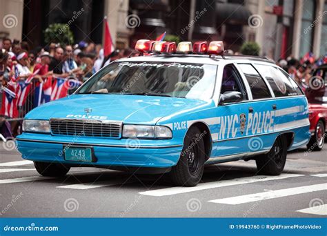 Old Police Car in New York City Editorial Image - Image of department ...