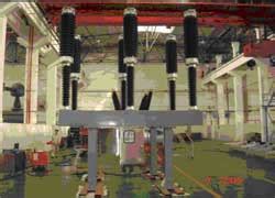 SF6 Live Tank Circuit Breaker 126KV