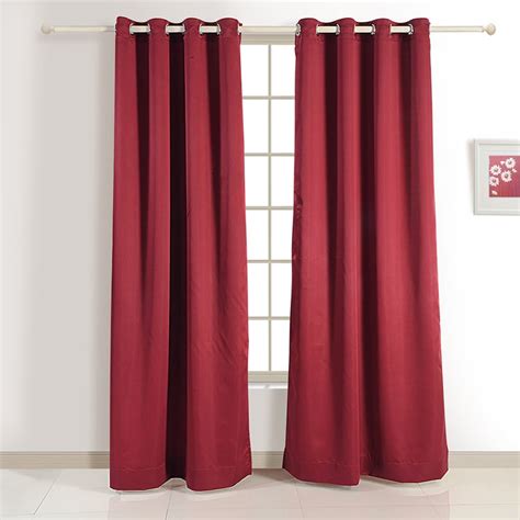 Buy SWAYAM Micro Classic Set of 2 Room-Darkening Door Curtains from ...