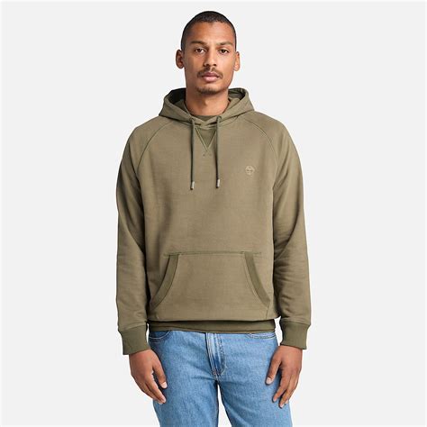 Exeter River Loopback Hoodie for Men in Green