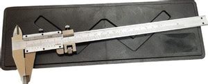 Lubaba Vernier Caliper With Fine Adjustment, 0-200mm/0-8" Vernier ...